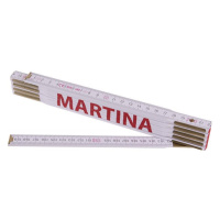 FESTA Metr skládací 2m MARTINA (PROFI, bílý, dřevo)