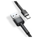 Datový kabel Baseus Cafule Cable USB pro Type-C 2A 2M, šedá/černá