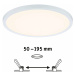 PAULMANN LED vestavné svítidlo Areo VariFit IP44 kruhové 230mm 16W bílá mat WarmDim 3-krokové-st