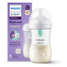 Avent Philips láhev Natural Response s ventilem AirFree medvěd 260 ml bílá