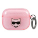 Karl Lagerfeld KLA3UCHGP pouzdro na AirPods 3. Generace Pink glitter Choupette
