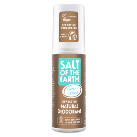 Salt of the Earth Přírodní deodorant sprej zázvor a jasmín 100 ml