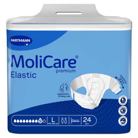 MoliCare Elastic 9 kapek vel. L