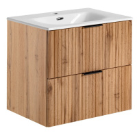 ArtCom Koupelnová skříňka s umyvadlem ADEL Oak U60/1 | 60 cm