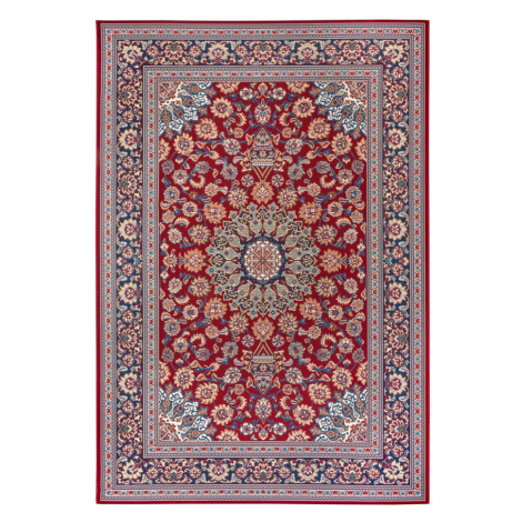 Hanse Home, Kusový koberec Flair 105716 Red Blue – na ven i na doma, 200x285, červená, chodba / 