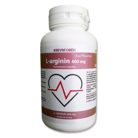 Acepharma L-arginin Cps.100x400mg