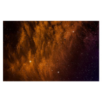 Umělecká fotografie Nebula and stars., Arndt_Vladimir, (40 x 24.6 cm)