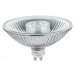 PAULMANN LED reflektor GU10 QPAR111 230V 6,5W 2700K stmívatelné stříbrná