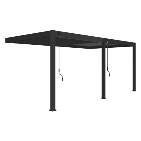 Rojaplast Bioklimatická pergola INTRO PLUS 6x3 m - do stěny