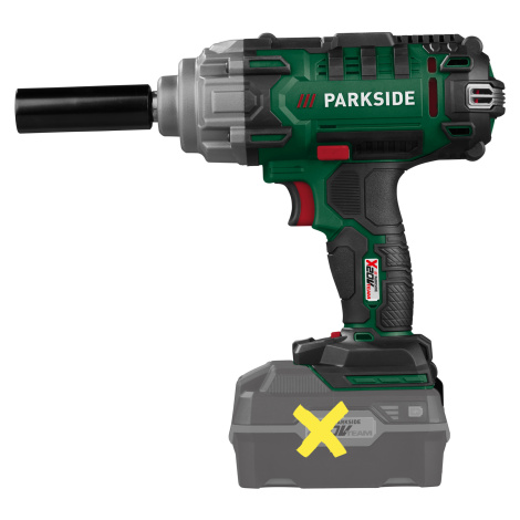 Parkside® Aku rázový utahovák na kola auta Passk 20-Li C4 – bez akumulátoru a nabíječky
