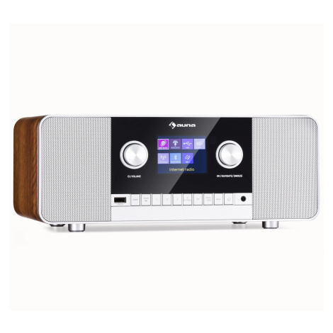 Auna Connect 120 MKII, internetové rádio, Bluetooth, WLAN, DAB/DAB+, USB, AUX