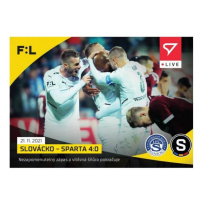 Fotbalová live karta Fortuna ligy 2021-22 - Sparta Slovácko L-064