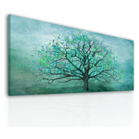 Obraz na plátně WOOD COLOR M různé rozměry Ludesign ludesign obrazy: 100x40 cm