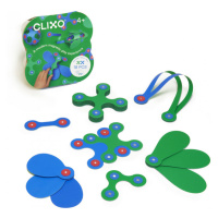 CLIXO Itsy Green Blue - magnetická stavebnice 18 kusů