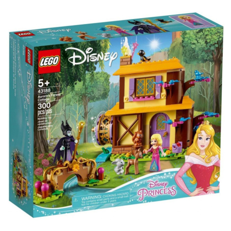 Lego® disney 43188 šípková růženka a lesní chaloupka