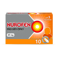 NUROFEN PRO DĚTI 60MG SUP 10