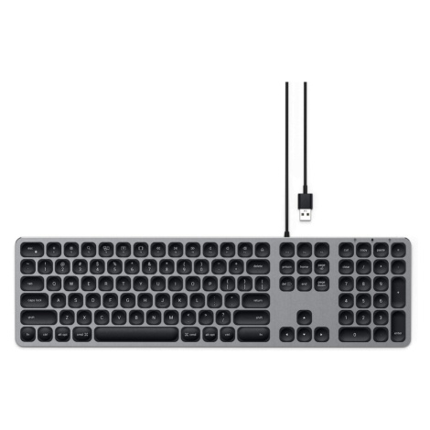 Satechi Aluminum keyboard s číselnou klávesnicí ST-AMWKM Vesmírně šedá