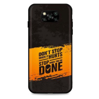 TopQ Xiaomi Poco X3 silikon Don´t Stop 60879