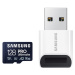 Samsung micro SDXC 128GB PRO Ultimate + USB adaptér MB-MY128SB/WW Černá