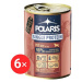 Polaris Single Protein Paté konzerva pro psy hovězí 6 × 400 g