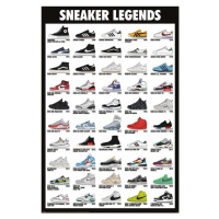 Plakát, Obraz - Sneaker Legends, (61 x 91.5 cm)
