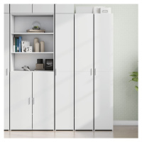 vidaXL Skříň highboard bílá 30 x 42,5 x 185 cm kompozitní dřevo