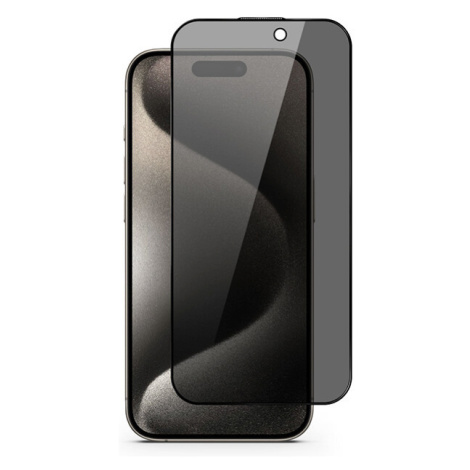 Epico Edge to Edge Privacy Glass IM iPhone 15 Pro Max (Ultra) - s aplikátorem