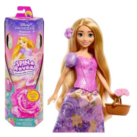 Mattel disney princess spin & reveal™ zahradní párty locika