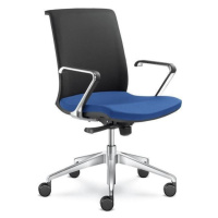 LD SEATING - Kancelářská židle LYRA NET 204-F80 - černý rám