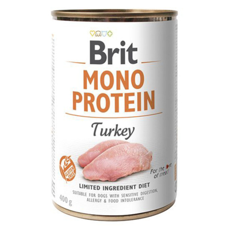 Brit Mono Protein 12 x 400 g - krútí