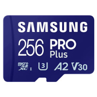 Paměťová karta Samsung micro SDXC 256GB PRO Plus + SD adapter (MB-MD256SA/EU)