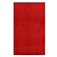 Shumee Rohožka pratelná červená 90 × 150 cm