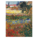 Reprodukce obrazu 45x60 cm Flower garden - Fedkolor