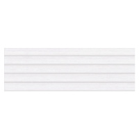 Obklad Fineza Cube Way white 25x75 cm lesk CUBEWAYWH