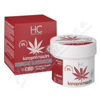 Konopné mazání hřejivé s CBD 125ml