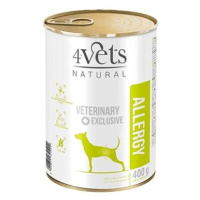 4Vets Natural Veterinary Exclusive Allergy Dog Lamb 400 g