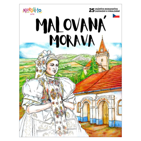 Malovaná Morava - 25 známých moravských zastavení k vymalování - Matěj Pospíšil Kresli.to