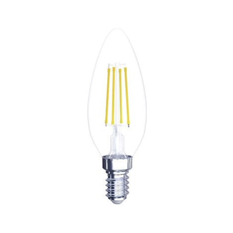 EMOS LED žárovka Filament Candle 6W E14 teplá bílá