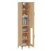 vidaXL Skříň highboard dub sonoma 34,5 x 34 x 180 cm kompozitní dřevo