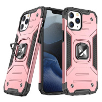 Wozinsky Ring Armor iPhone 14 Pro obrněné pouzdro magnetický držák kroužek zlatý