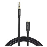 Kabel Vention TRRS 3.5mm Male to 3.5mm Female Audio Extender 2m BHCBH Black