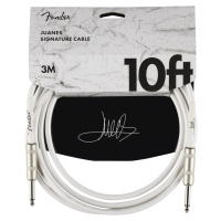 Fender Juanes 10' Instrument Cable, Luna White