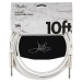 Fender Juanes 10' Instrument Cable, Luna White