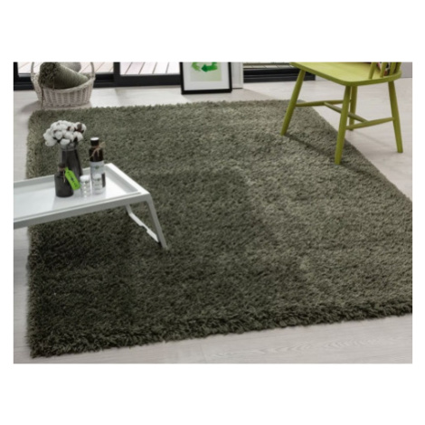 Eko koberec Floki 120x170 cm, tmavě zelený Asko