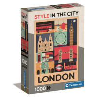 Puzzle Style in the City London, 1000 ks