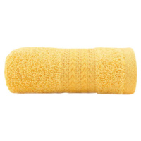 Žlutý ručník z čisté bavlny Foutastic, 30 x 50 cm