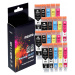 20x inkoustové náplně XXL Do Canon Pixma IP7250 MG5650 MG5550