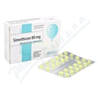 Simethicon 80mg 50 měkkých želatinových kapslí