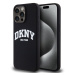 Pouzdro DKNY Liquid Silicone Arch Logo MagSafe zadní kryt Apple iPhone 14 PRO Black