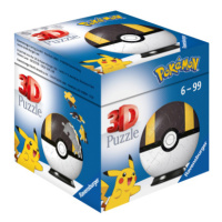 Puzzle-Ball 3D Pokémon Motiv 3 - položka 54 dílků